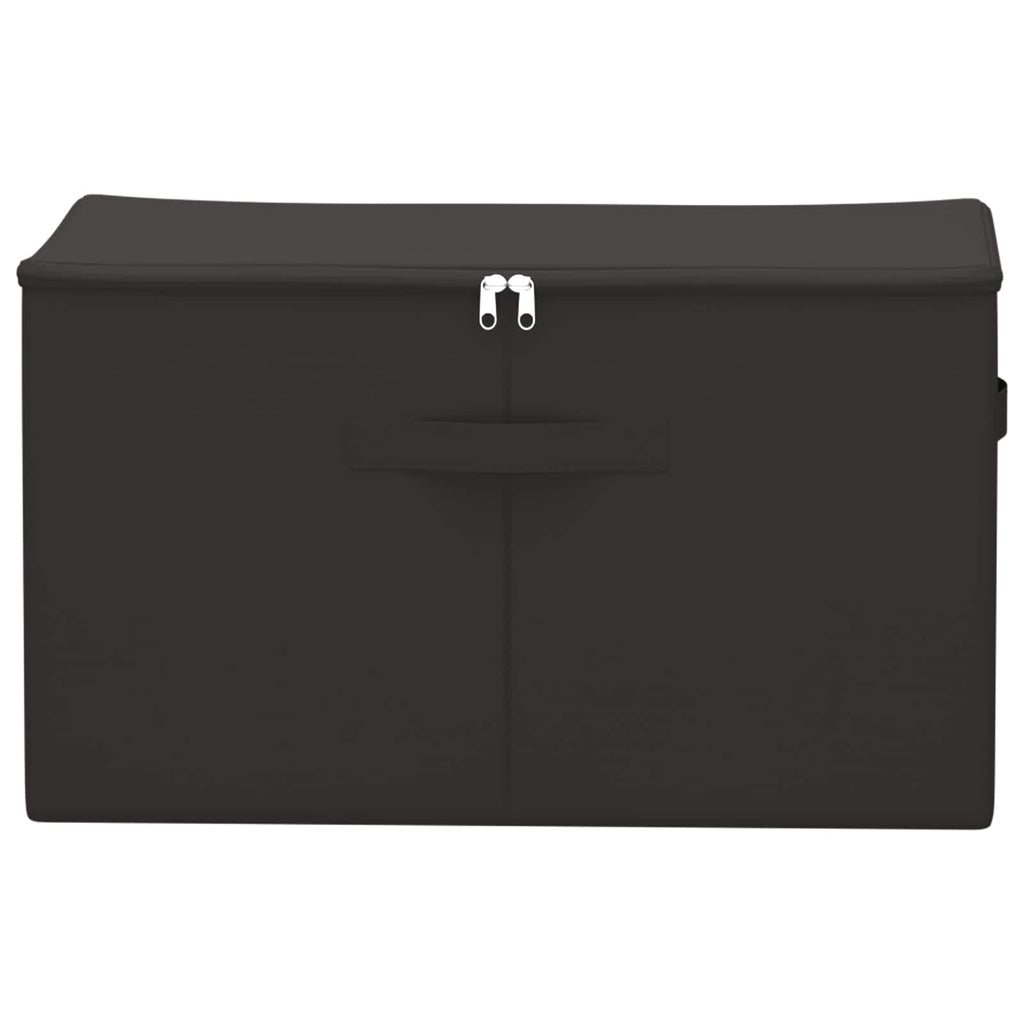 vidaXL Aufbewahrungsbox 2 pcs Anthrazit 55 x 35 x 32 cm Vliesstoff