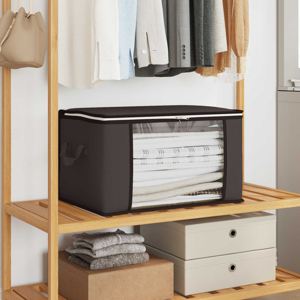 vidaXL Aufbewahrungsbox mit transparentem Seitenfenster 6 pcs