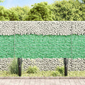 vidaXL Gartensteine Hellgrün 12 cm Glas