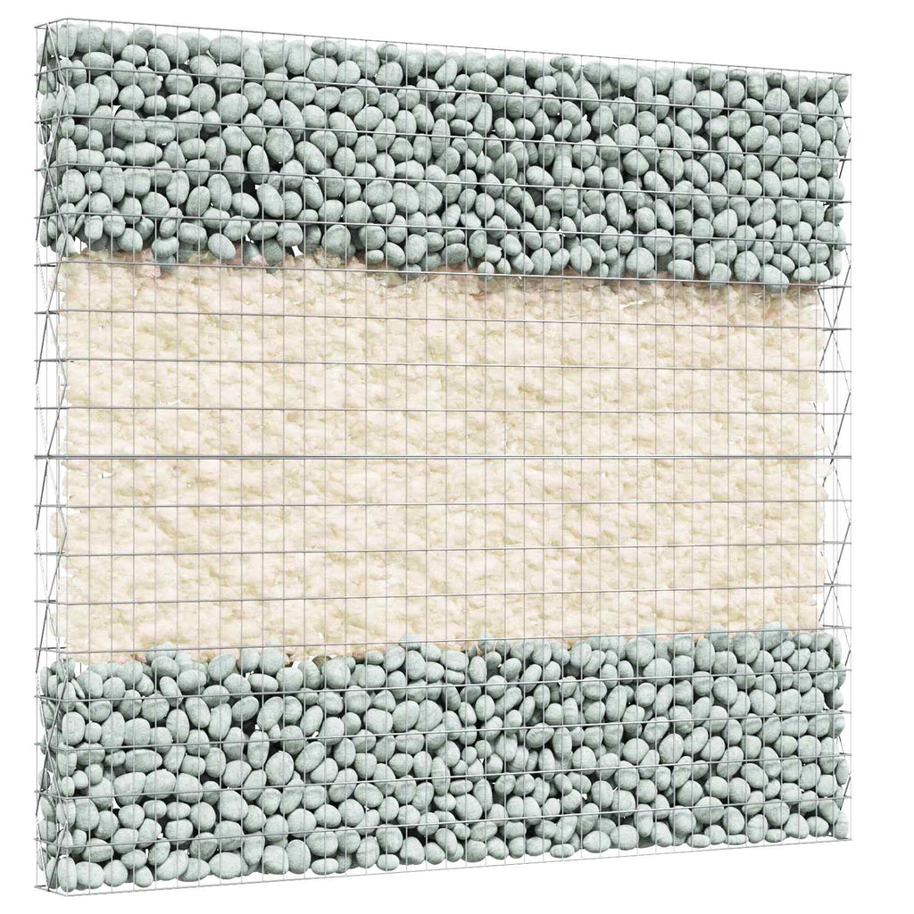 vidaXL Gartensteine Champagner 12 cm Glas