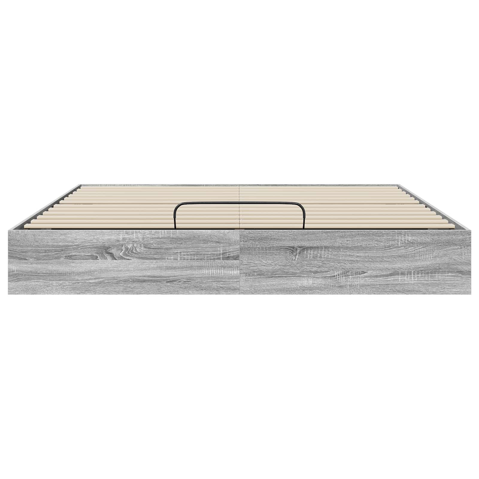 vidaXL Ottoman Bettgestell Graues Sonoma 203 x 180 x 25 cm