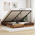 vidaXL Ottoman Bettgestell Altholz 203 x 180 x 25 cm Holzwerkstoff