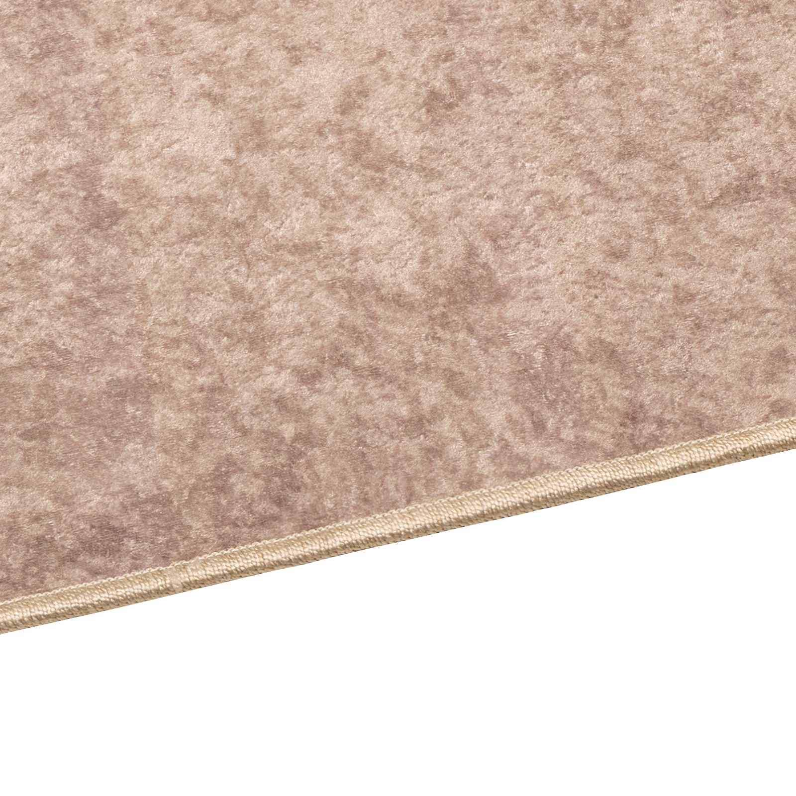 vidaXL Teppichläufer MARSA Sand 50 x 100 cm Polyester und PVC