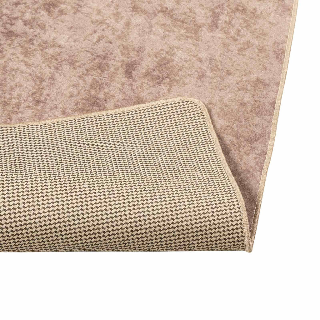 vidaXL Teppichläufer MARSA Sand 50 x 100 cm Polyester und PVC