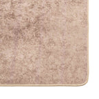 vidaXL Teppichläufer MARSA Sand 50 x 100 cm Polyester und PVC