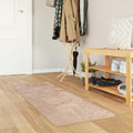 vidaXL Teppichläufer MARSA Sand 50 x 100 cm Polyester und PVC