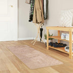 vidaXL Teppichläufer MARSA Sand 50 x 100 cm Polyester und PVC