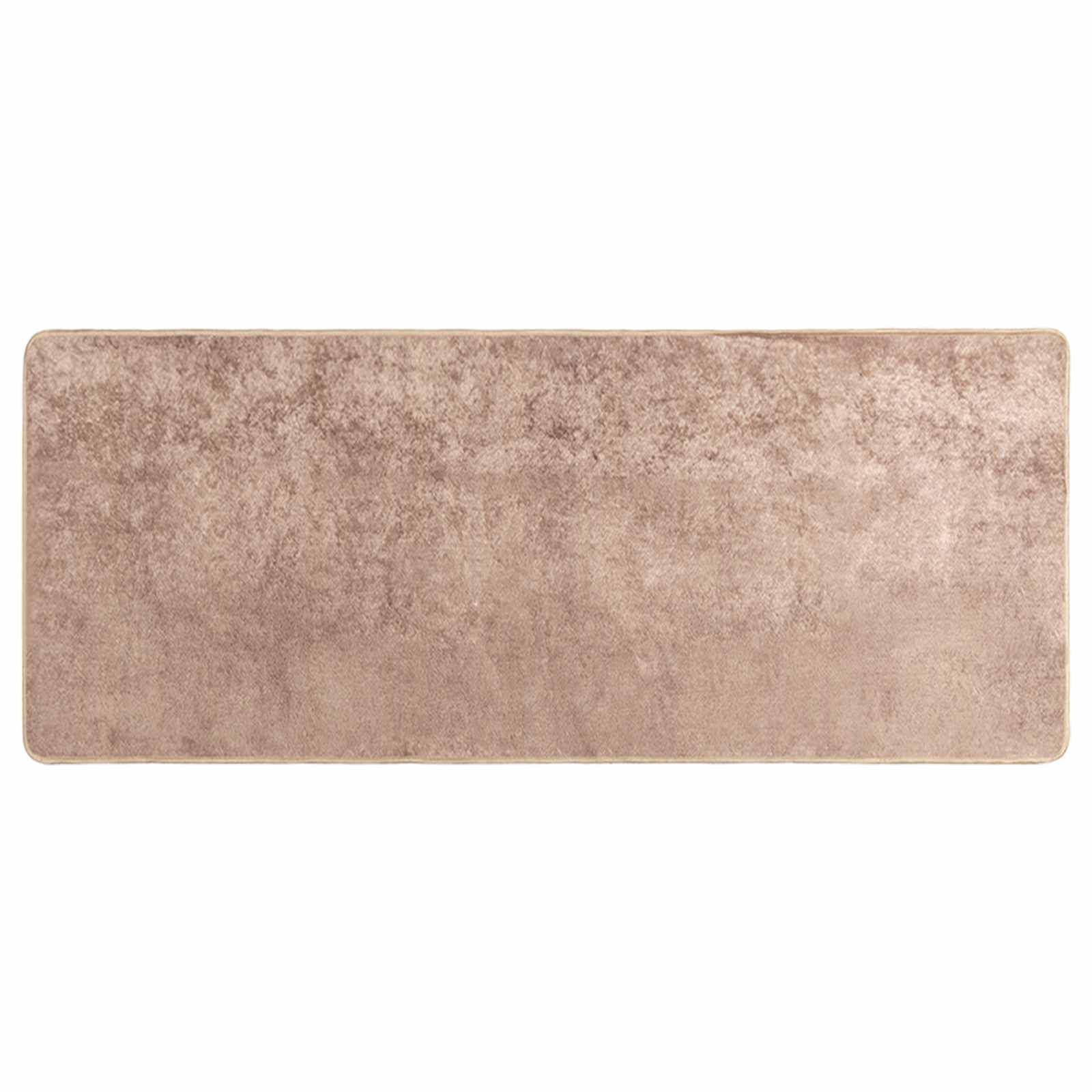 vidaXL Teppichläufer MARSA Sand 50 x 100 cm Polyester und PVC