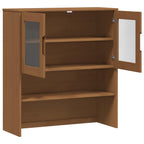 vidaXL Hutch Karamell 90 x 35 x 100 cm