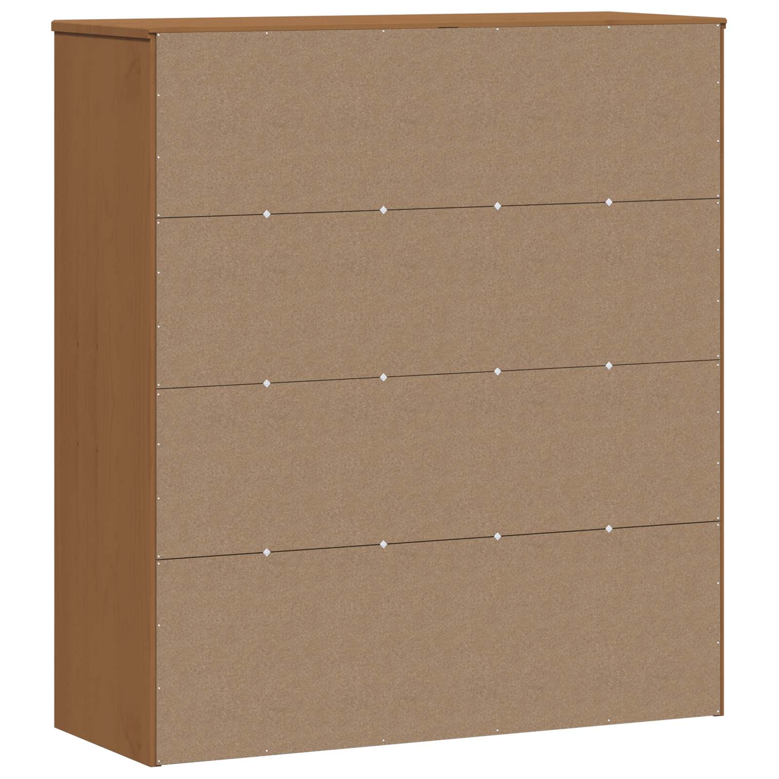 vidaXL Hutch Karamell 90 x 35 x 100 cm