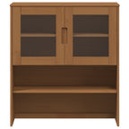 vidaXL Hutch Karamell 90 x 35 x 100 cm