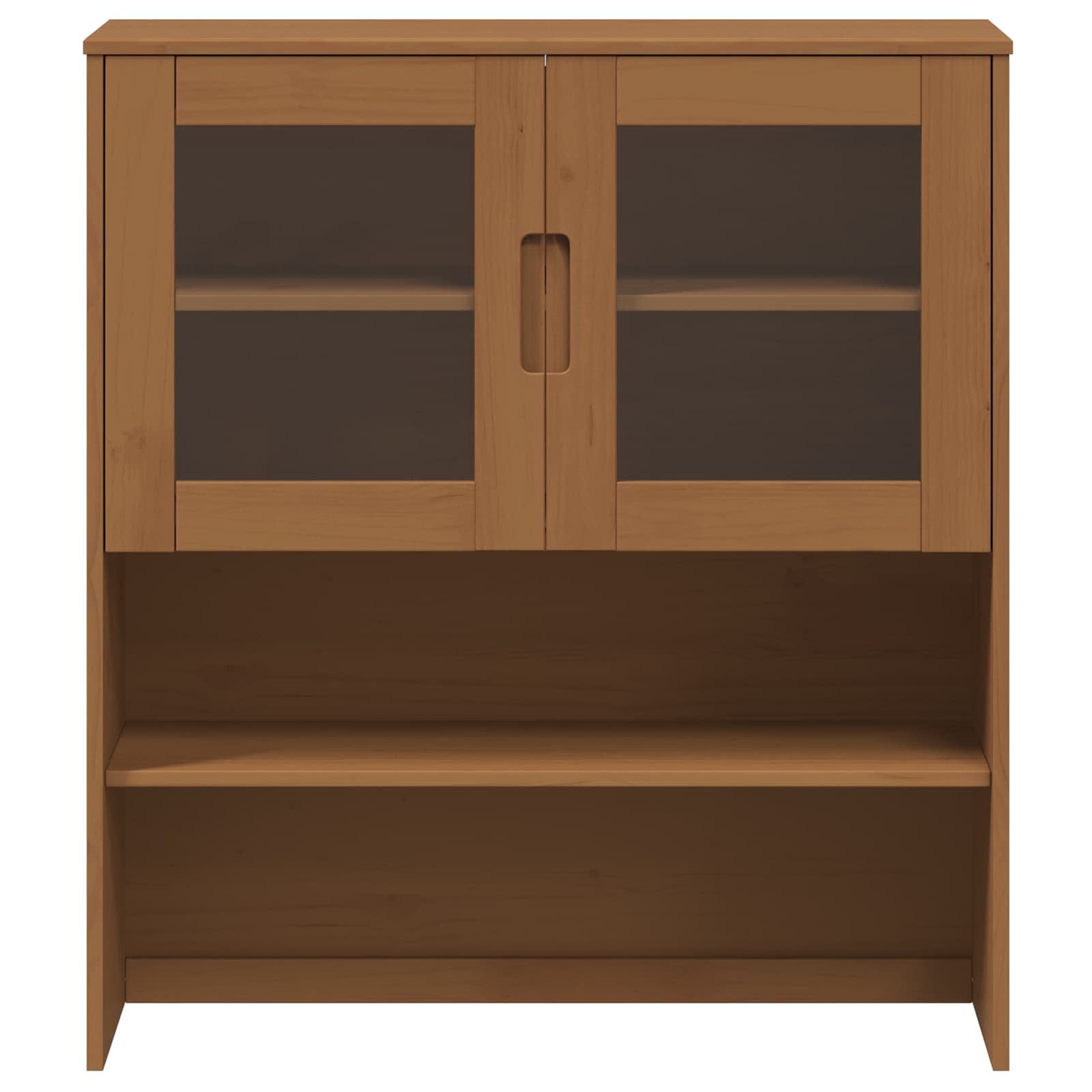 vidaXL Hutch Karamell 90 x 35 x 100 cm