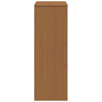 vidaXL Hutch Karamell 90 x 35 x 100 cm