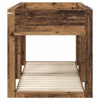 vidaXL Etagenbett für Kinder Altholz 75 x 190 cm Holzwerkstoff