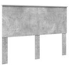 vidaXL Bettrahmen Beton Grau 150 x 200 cm Massives Kiefernholz
