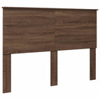 vidaXL Bettrahmen Braun Eichen-Optik 140 x 200 cm Massives Kiefernholz