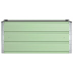 vidaXL Pflanzkübel Pastellgrün 100 x 50 x 45 cm Verzinkter Stahl