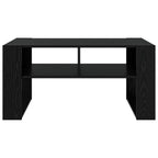 vidaXL Couchtisch Schwarz Eichen-Optik 92 x 53 x 45 cm Holzwerkstoff