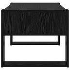 vidaXL Couchtisch Schwarz Eichen-Optik 92 x 53 x 45 cm Holzwerkstoff