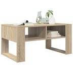 vidaXL Couchtisch Sonoma-Eiche 92 x 53 x 45 cm Holzwerkstoff