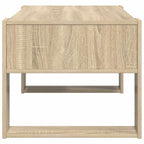 vidaXL Couchtisch Sonoma-Eiche 92 x 53 x 45 cm Holzwerkstoff