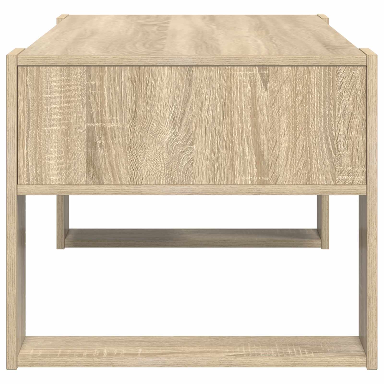 vidaXL Couchtisch Sonoma-Eiche 92 x 53 x 45 cm Holzwerkstoff