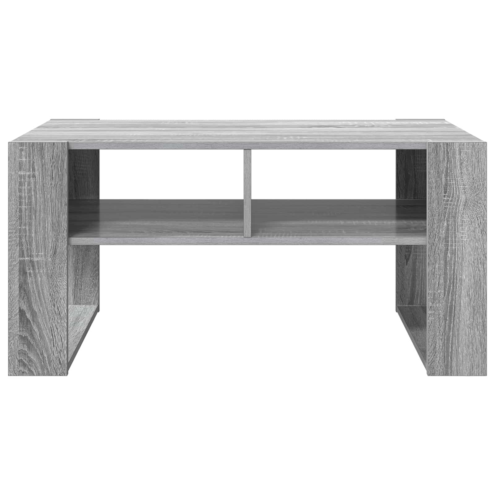 vidaXL Couchtisch Graues Sonoma 92 x 53 x 45 cm Holzwerkstoff