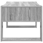 vidaXL Couchtisch Graues Sonoma 92 x 53 x 45 cm Holzwerkstoff