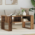 vidaXL Couchtisch mit Speicher Altholz 92 x 53 x 45 cm Holzwerkstoff
