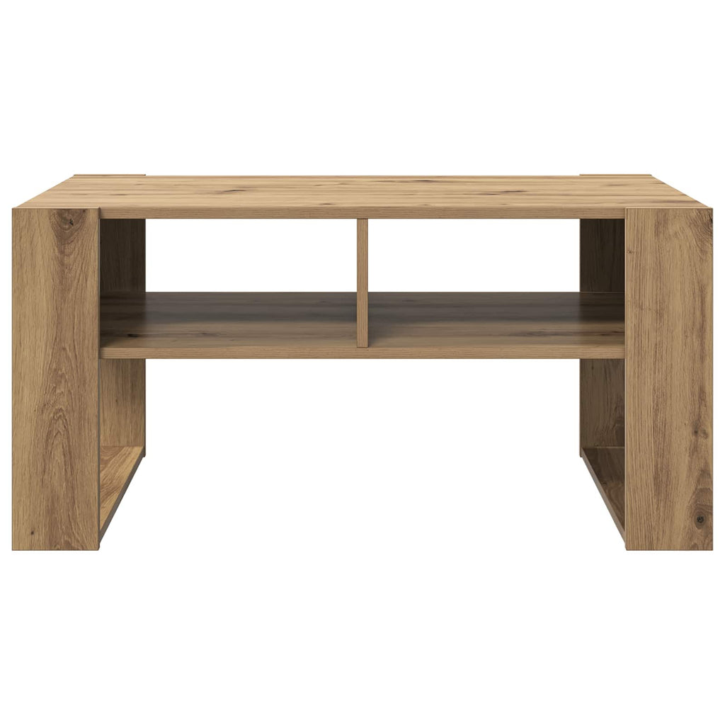 vidaXL Couchtisch Artisan-Eiche 92 x 53 x 45 cm Holzwerkstoff