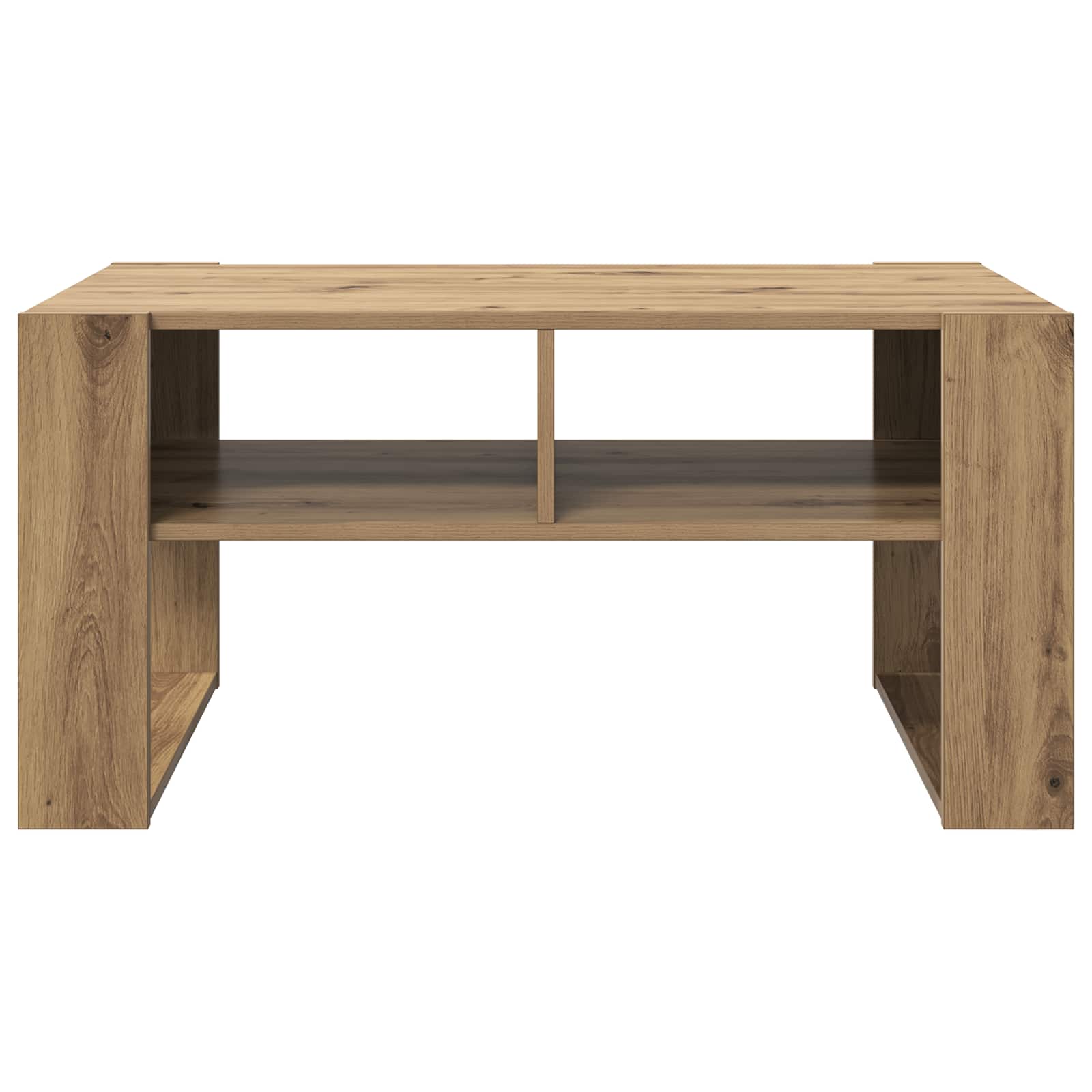 vidaXL Couchtisch Artisan-Eiche 92 x 53 x 45 cm Holzwerkstoff