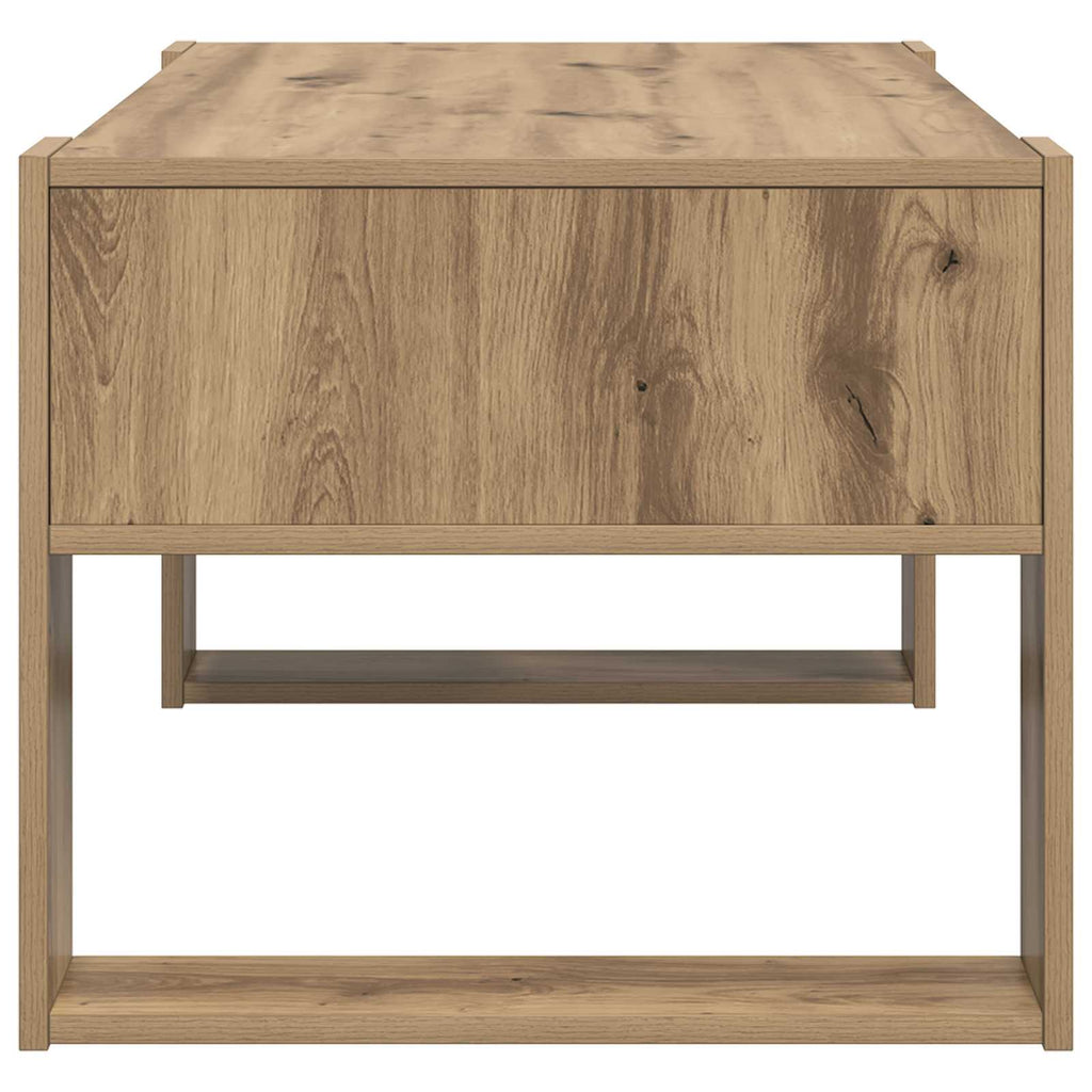 vidaXL Couchtisch Artisan-Eiche 92 x 53 x 45 cm Holzwerkstoff