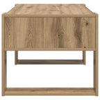 vidaXL Couchtisch Artisan-Eiche 92 x 53 x 45 cm Holzwerkstoff