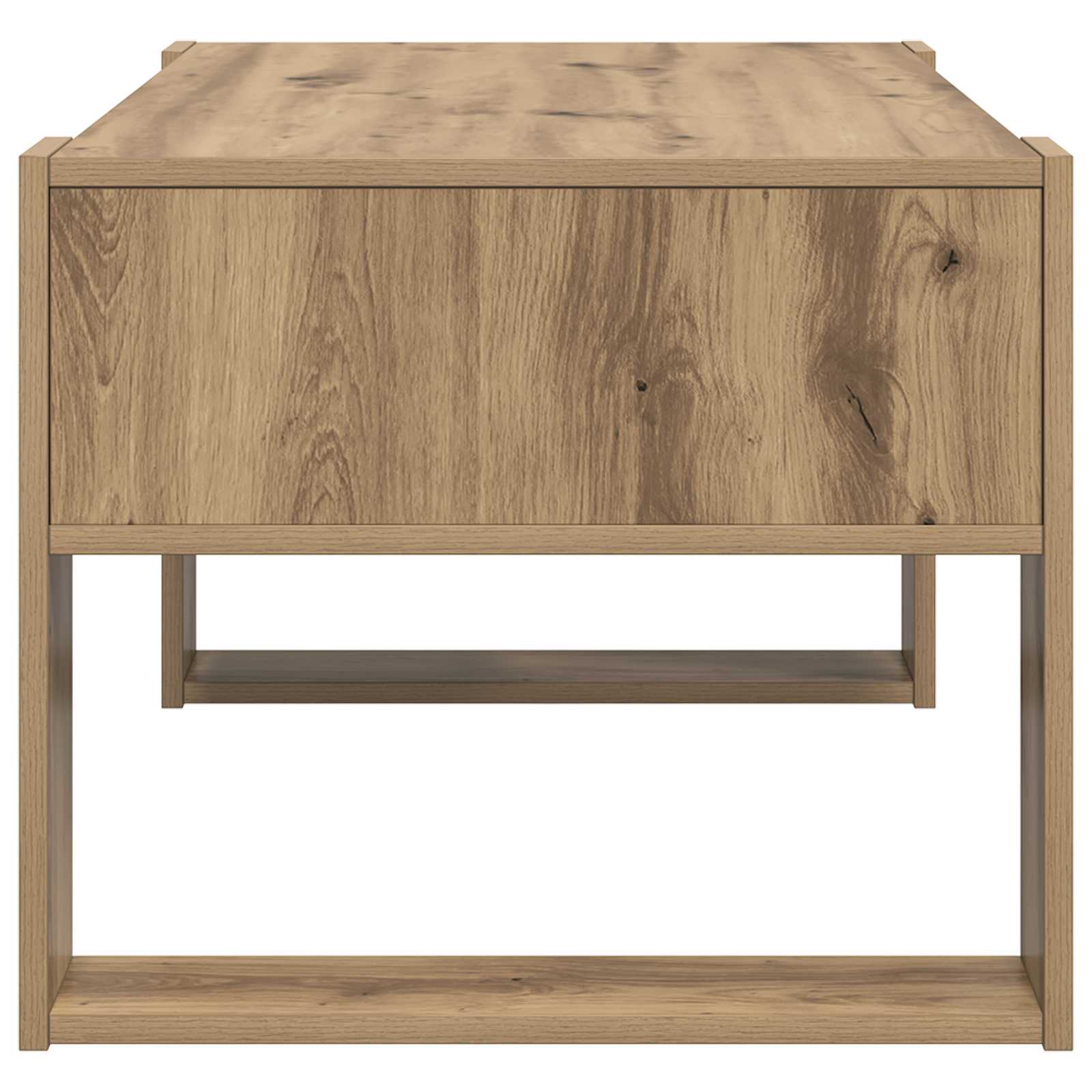 vidaXL Couchtisch Artisan-Eiche 92 x 53 x 45 cm Holzwerkstoff