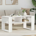 vidaXL Couchtisch Weiß 92 x 49,5 x 45 cm Holzwerkstoff