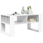 vidaXL Couchtisch Weiß 92 x 49,5 x 45 cm Holzwerkstoff
