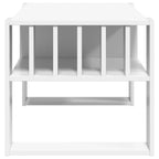 vidaXL Couchtisch Weiß 92 x 49,5 x 45 cm Holzwerkstoff