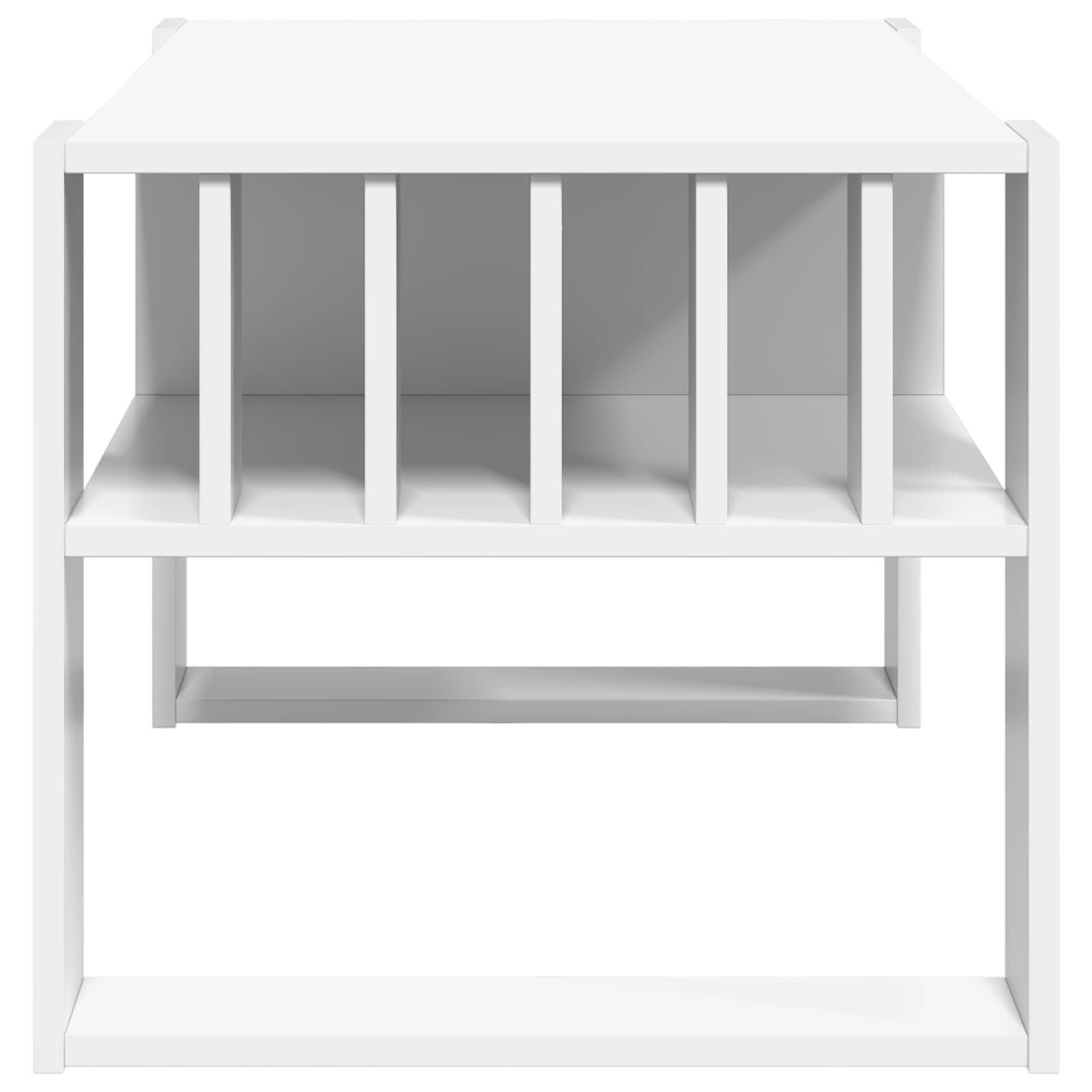 vidaXL Couchtisch Weiß 92 x 49,5 x 45 cm Holzwerkstoff