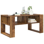 vidaXL Couchtisch Altholz 92 x 49,5 x 45 cm Holzwerkstoff