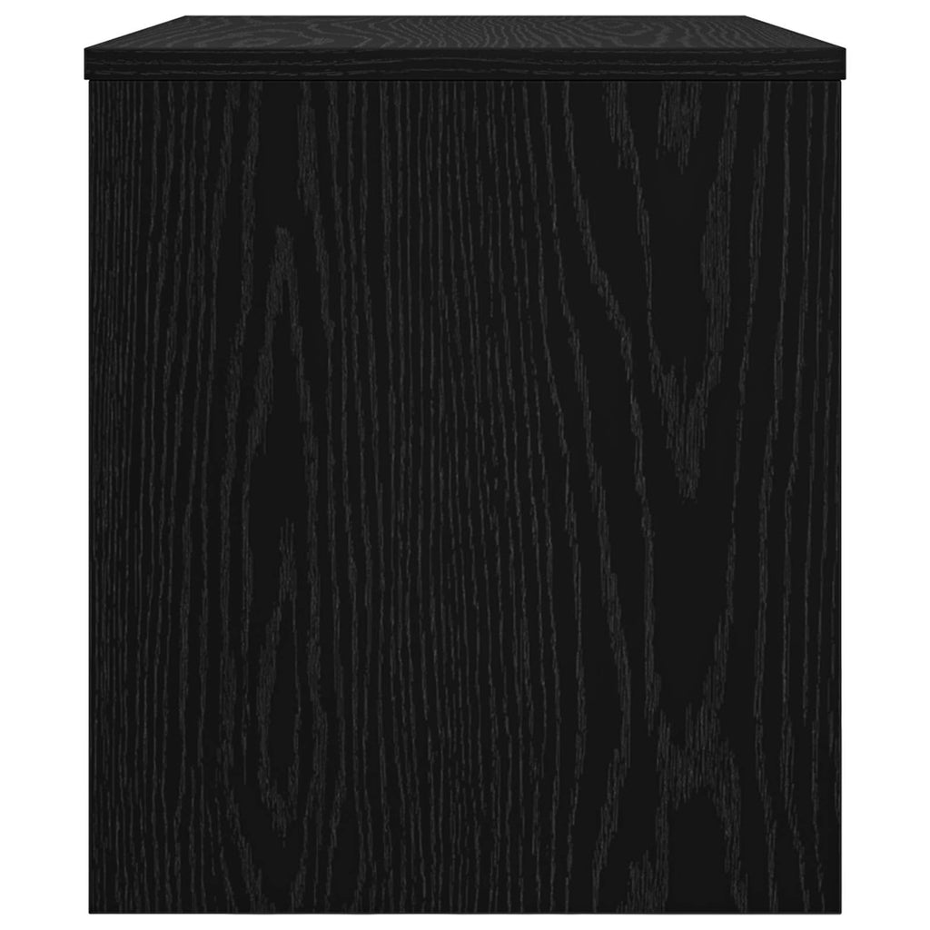 vidaXL TV-Schränk Schwarz Eichen-Optik 60 x 35 x 40 cm Holzwerkstoff