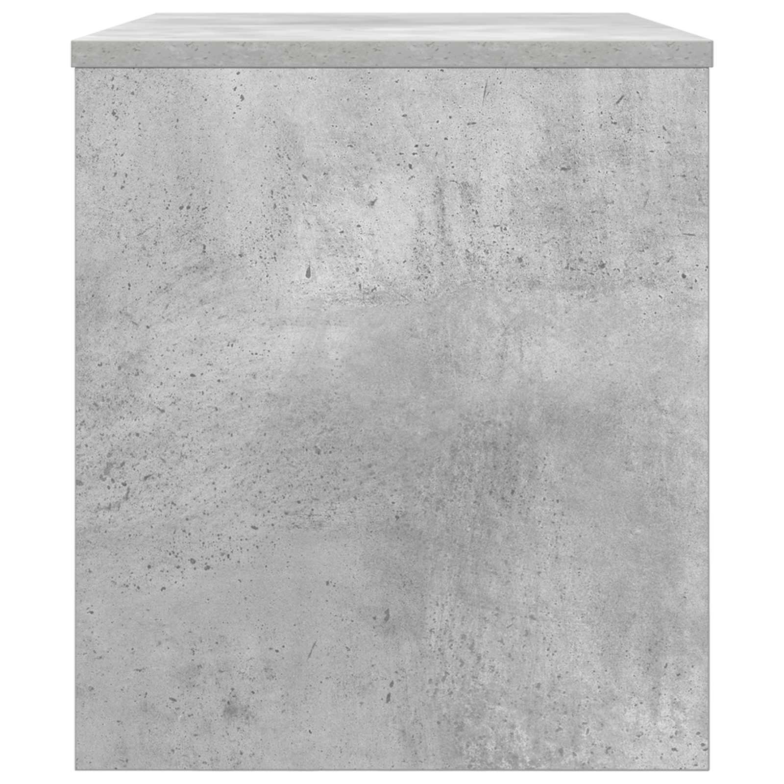 vidaXL TV-Schränk Beton Grau 60 x 35 x 40 cm Holzwerkstoff