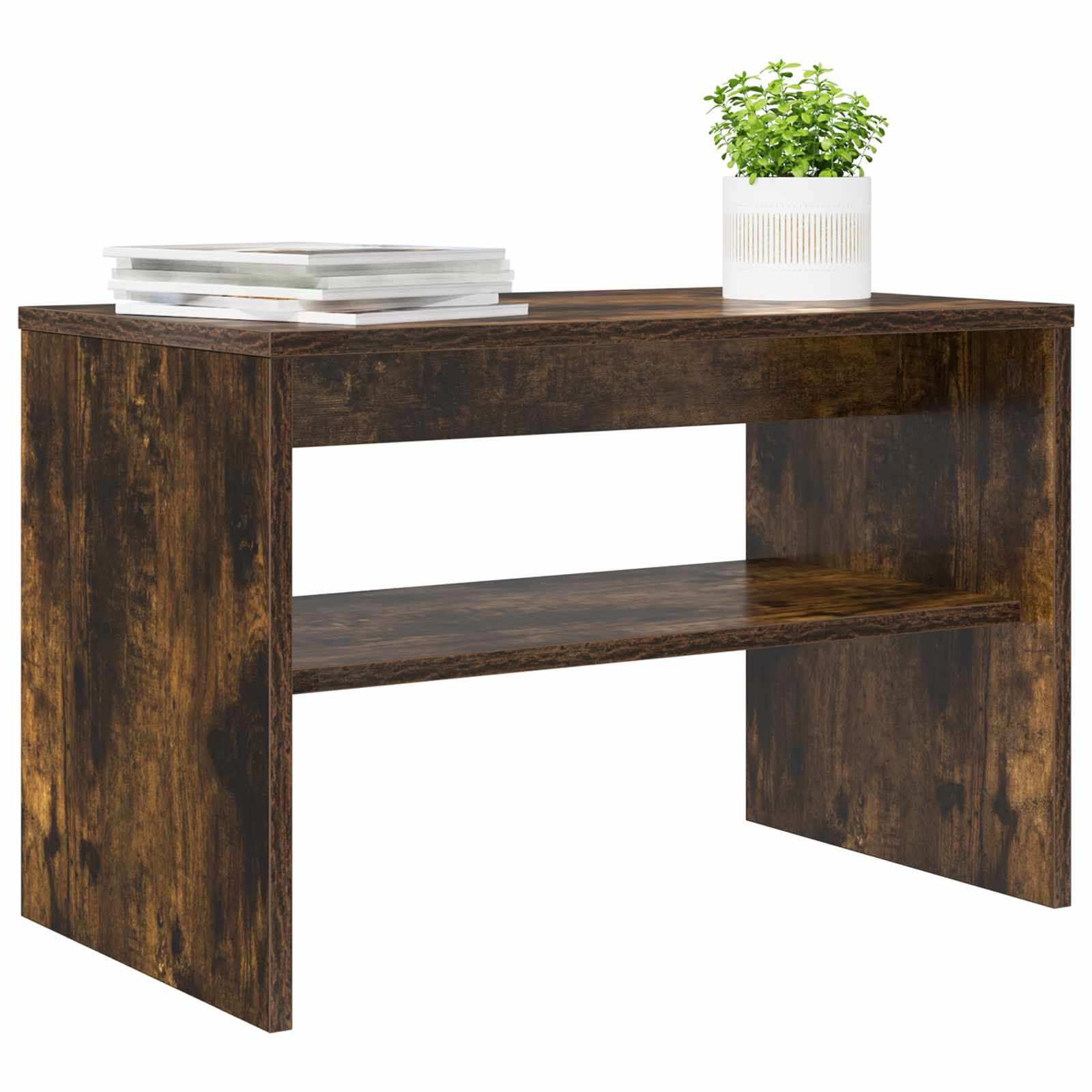 vidaXL TV-Schränk Geräucherte Eiche 60 x 35 x 40 cm Holzwerkstoff