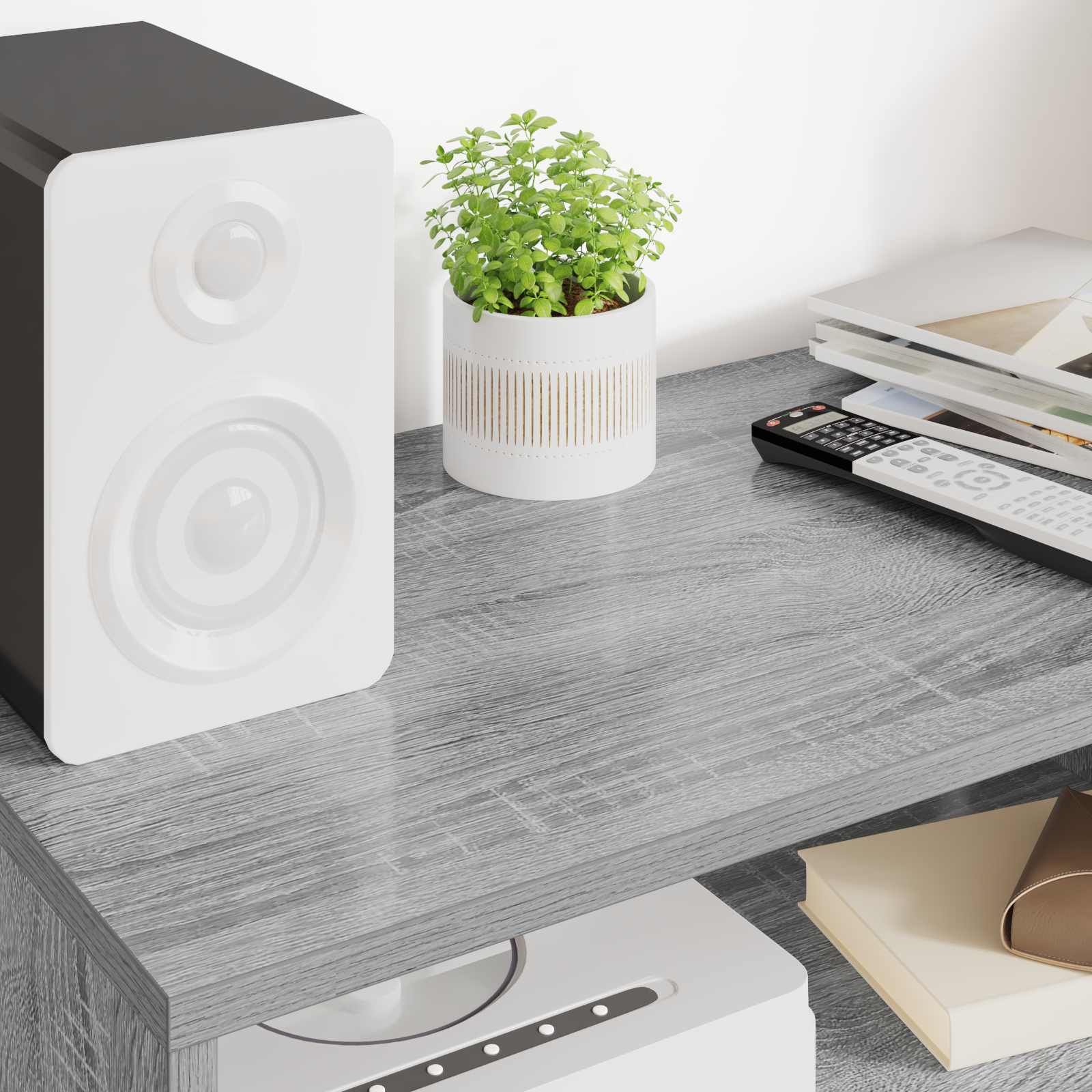 vidaXL TV-Schränk Graues Sonoma 60 x 35 x 40 cm Holzwerkstoff