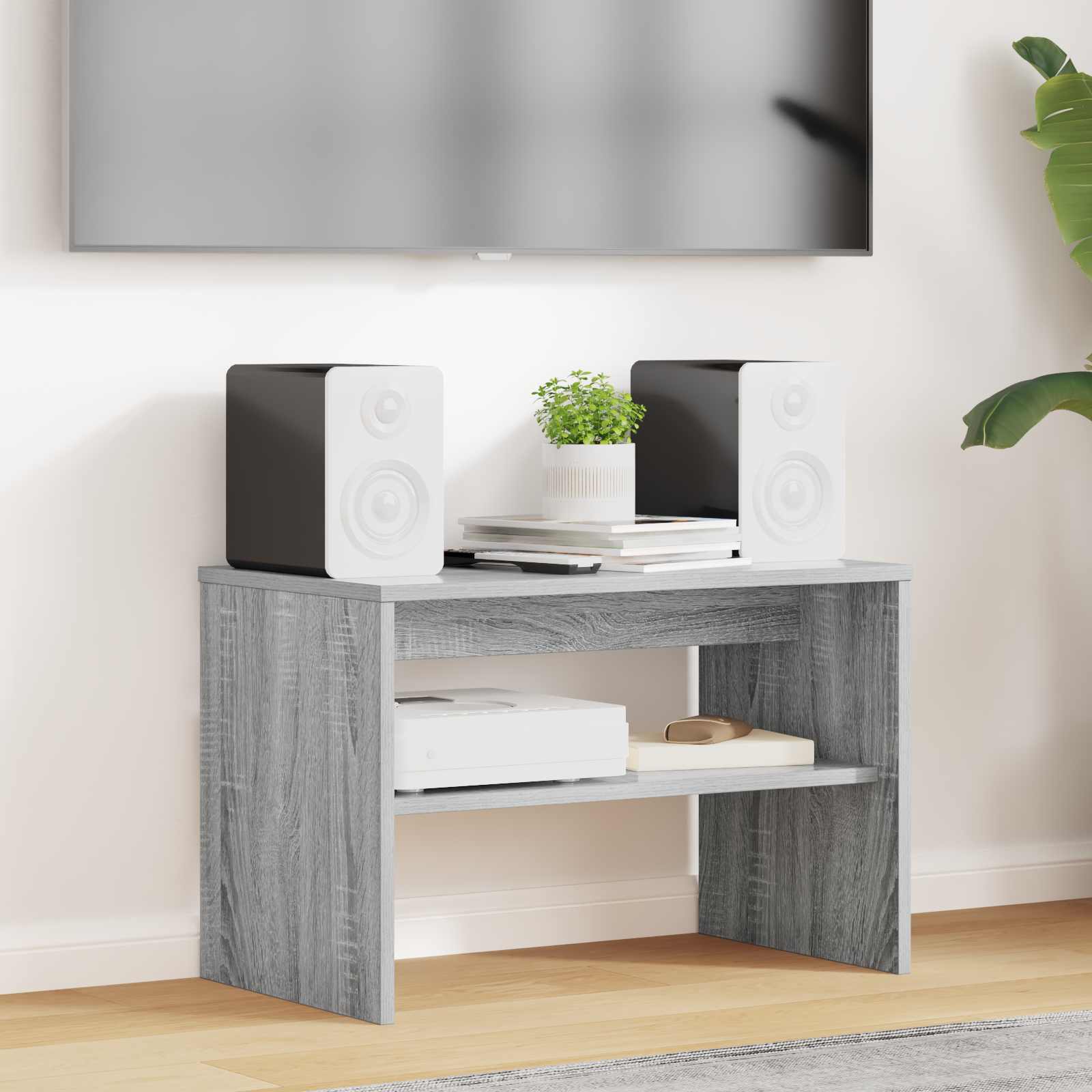 vidaXL TV-Schränk Graues Sonoma 60 x 35 x 40 cm Holzwerkstoff