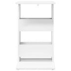 vidaXL Beistelltisch Weiß 40 x 35 x 60,5 cm Holzwerkstoff