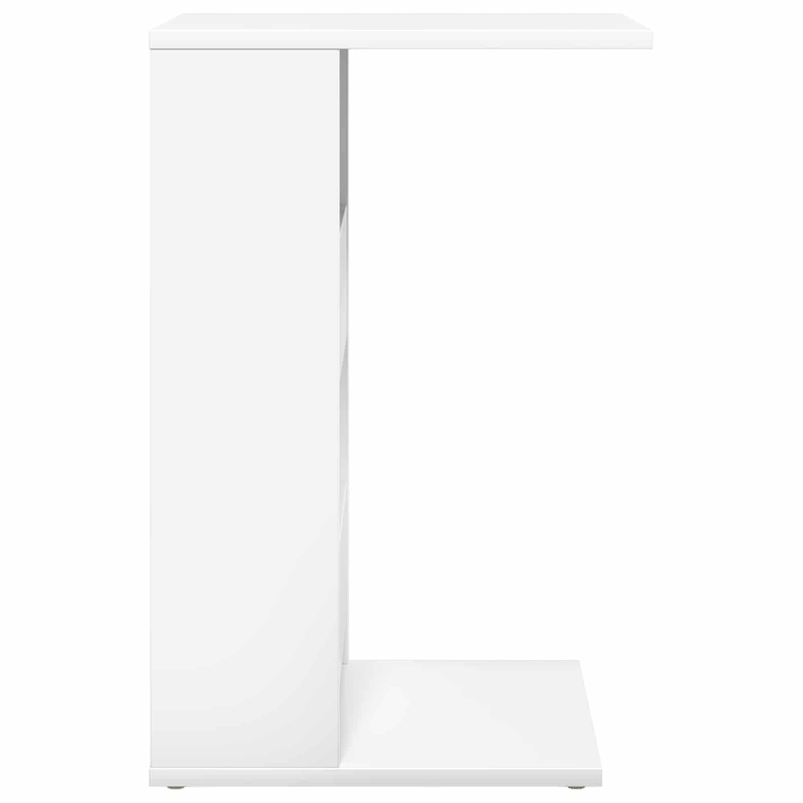 vidaXL Beistelltisch Weiß 40 x 35 x 60,5 cm Holzwerkstoff