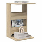 vidaXL Beistelltisch Sonoma-Eiche 40 x 35 x 60,5 cm Holzwerkstoff