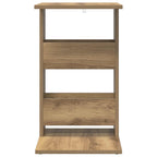 vidaXL Beistelltisch Artisan-Eiche 40 x 35 x 60,5 cm Holzwerkstoff