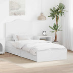 vidaXL Aufbewahrungsbett mit Schubladen Weiß 90 x 190 cm Holzwerkstoff