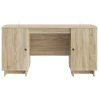 vidaXL Schreibtisch Sonoma-Eiche Holzwerkstoff 142,5 x 50 x 75 cm
